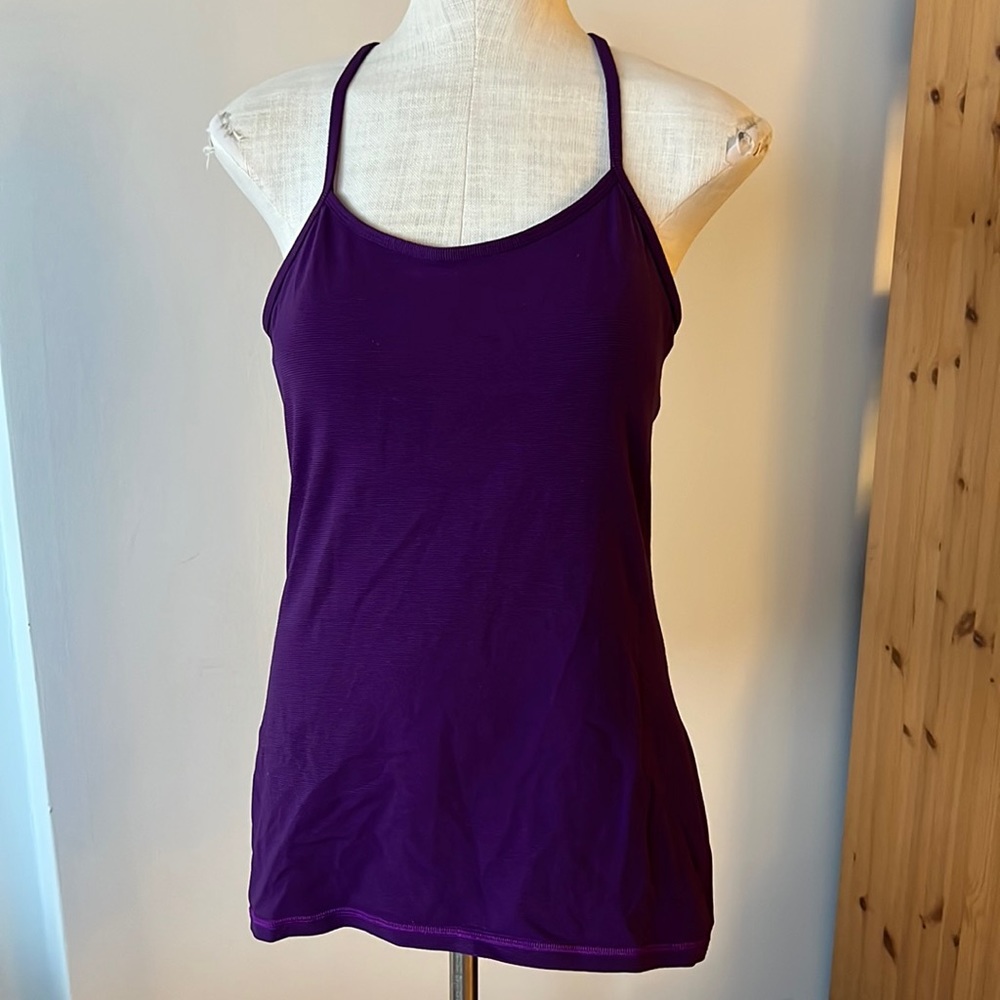 lululemon athletica Purple Tank Top